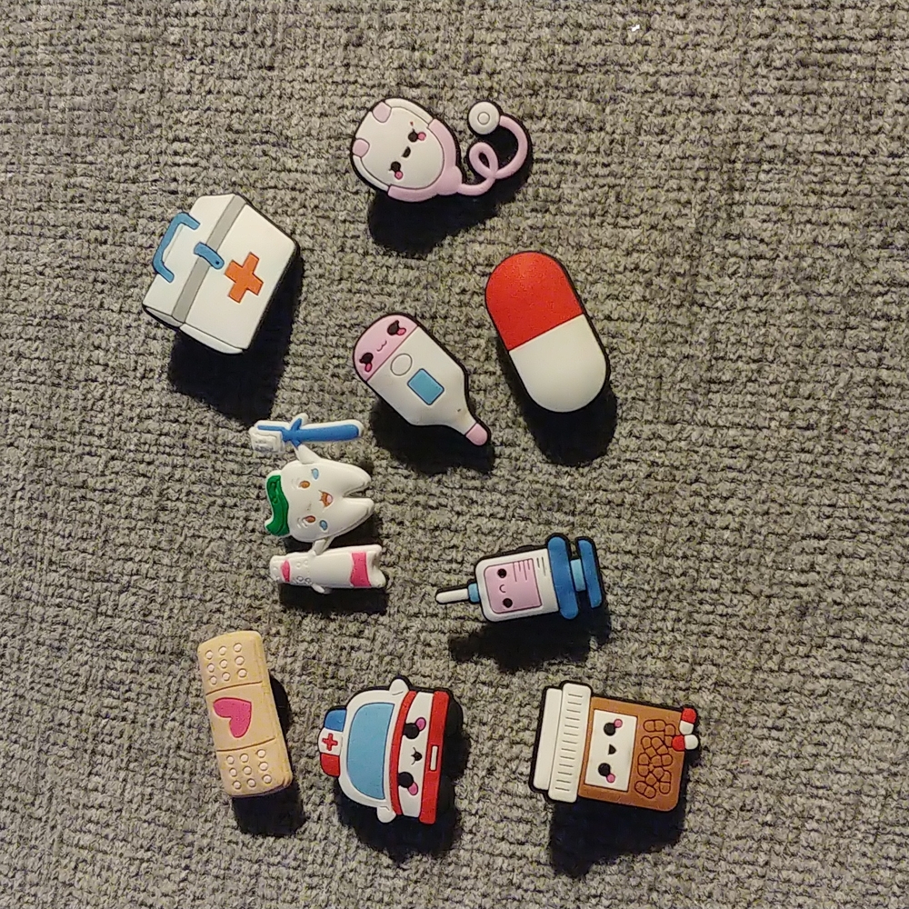 Croc Charms 7 for $6